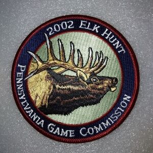 PATCH 2002 ELK HUNT Pennsylvania Game Commission, NOS
